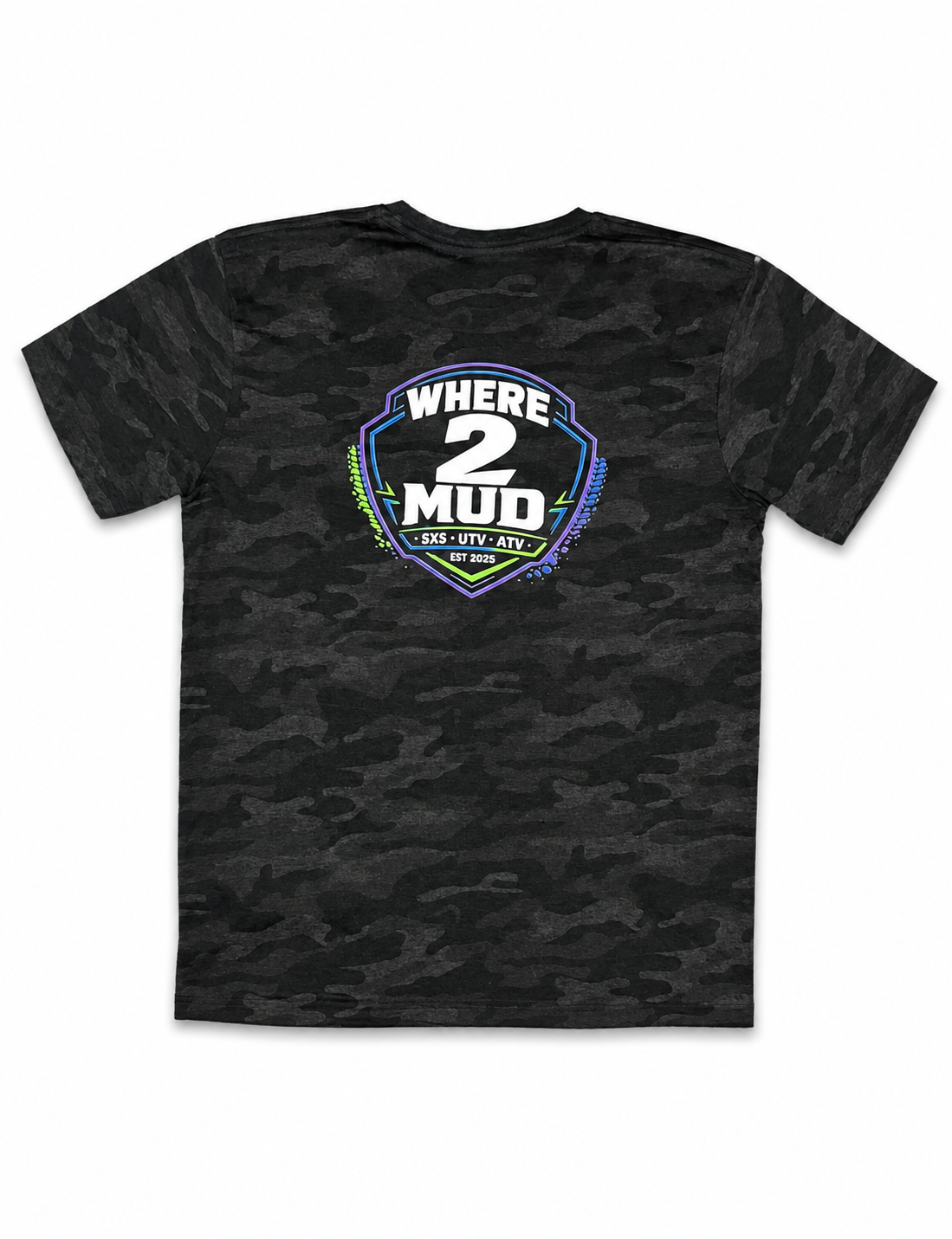 Black Camo Tshirt-W2M logo