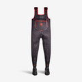 Retro Waders | Womens - Shadow Leopard/Red