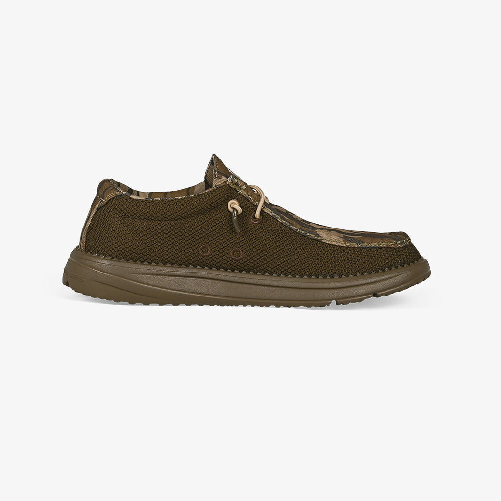 Camp Shoes | Youth - Mossy Oak 2-Tone Original Bottomland