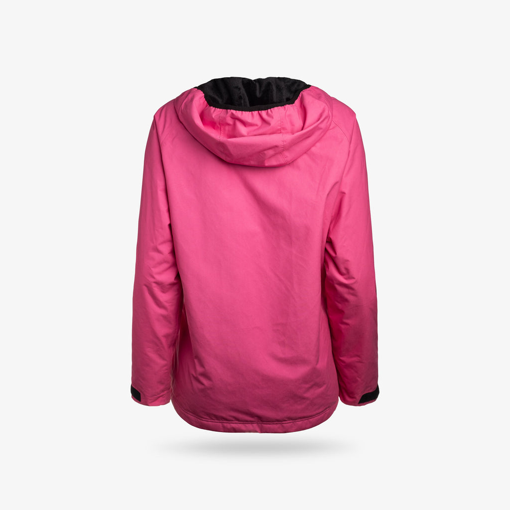 Waterproof 1/2 Zip Bog Hoodie | Womens - Hot Pink