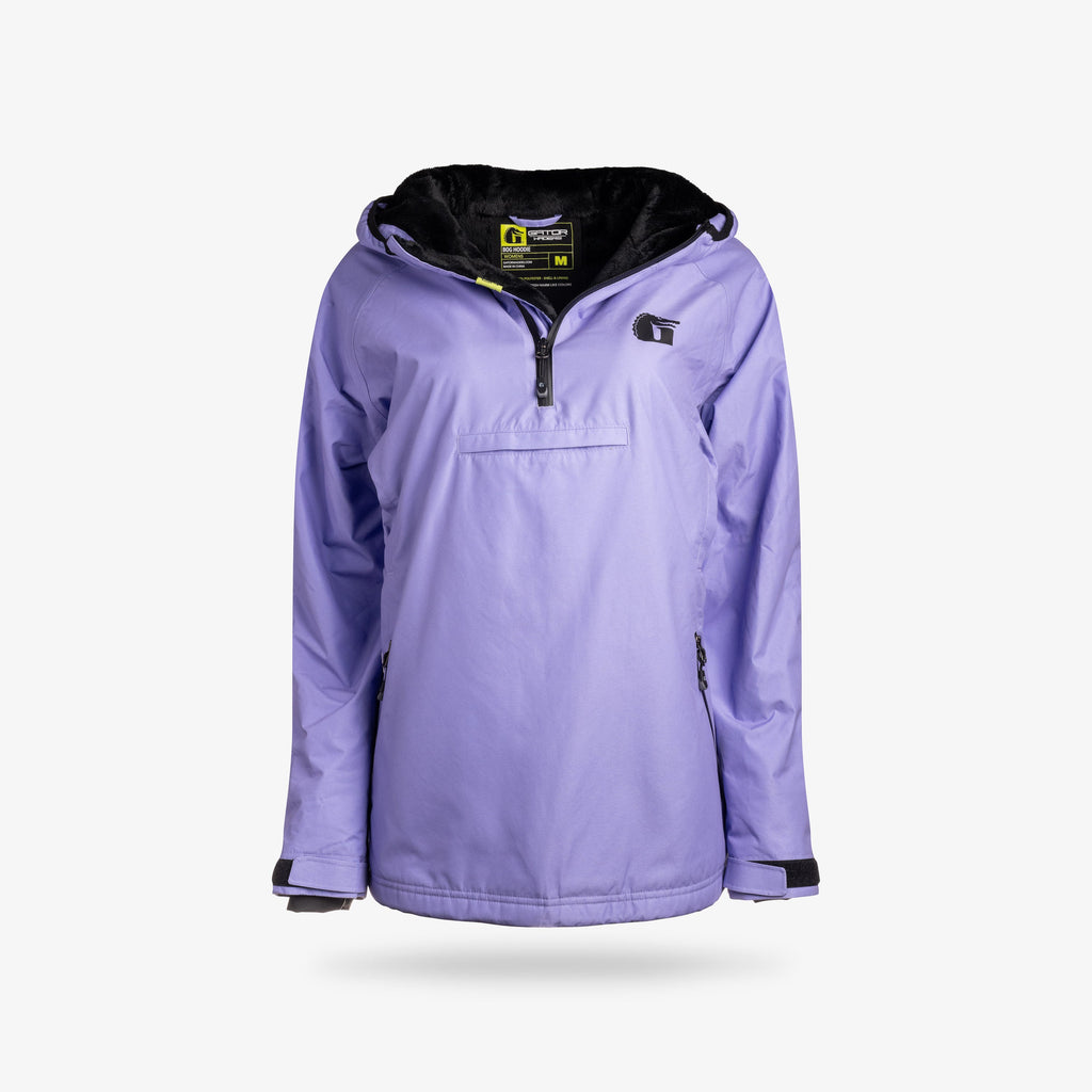 Waterproof 1/2 Zip Bog Hoodie | Womens - Purple