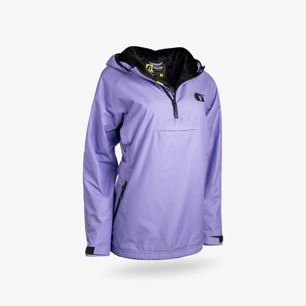 Waterproof 1/2 Zip Bog Hoodie | Womens - Purple