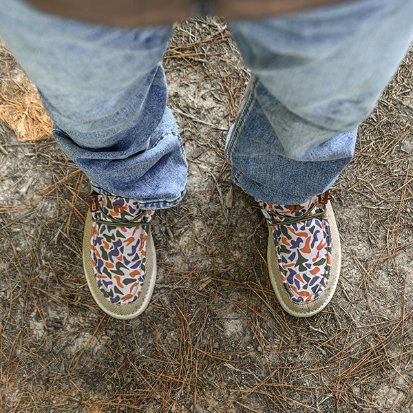 Camp Shoes | Mens - Old School Camo