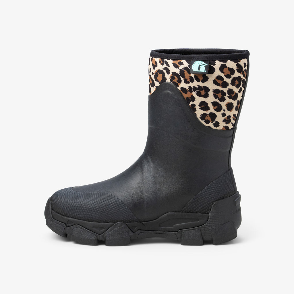 Omega Mid-Height Boots | Womens - Leopard
