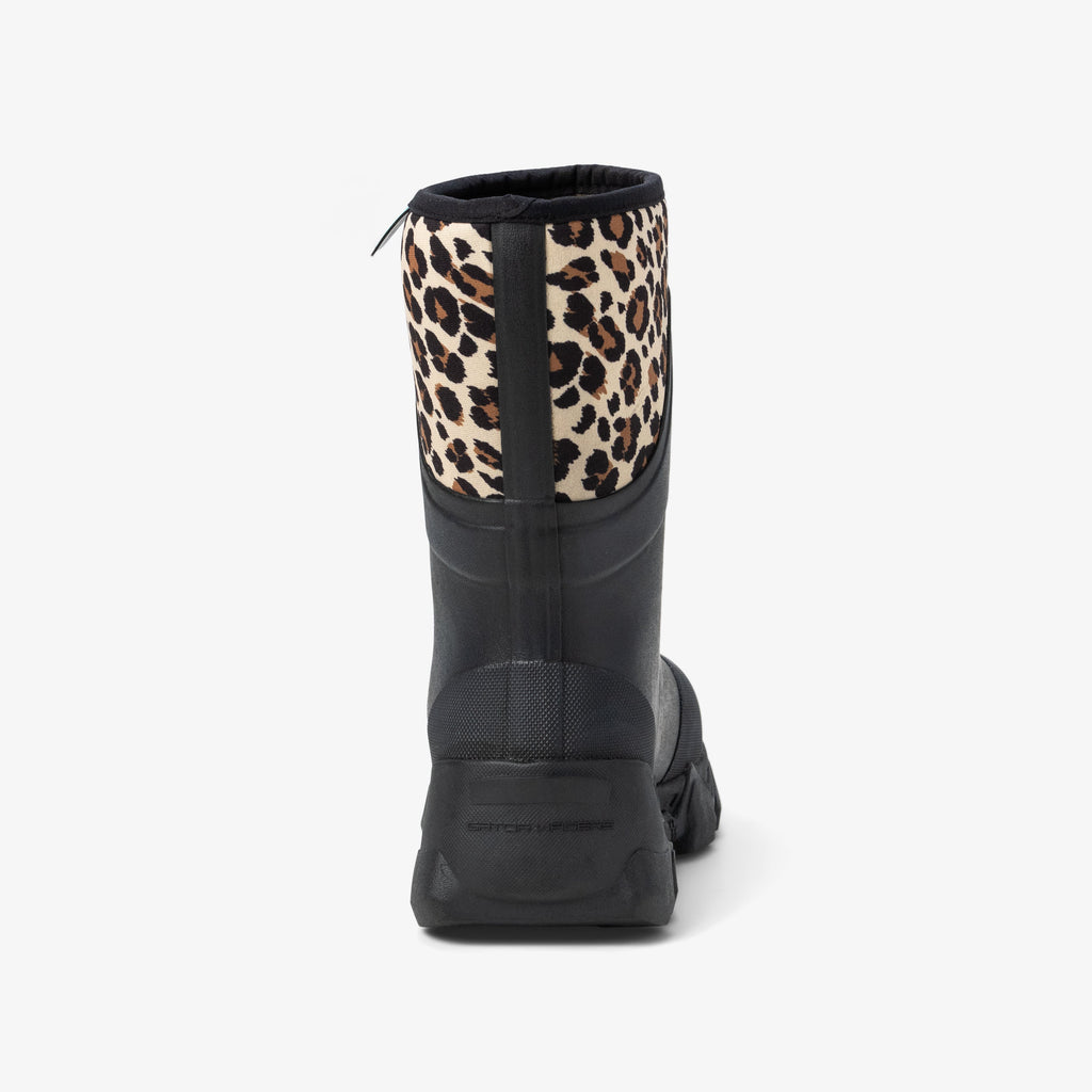 Omega Mid-Height Boots | Womens - Leopard