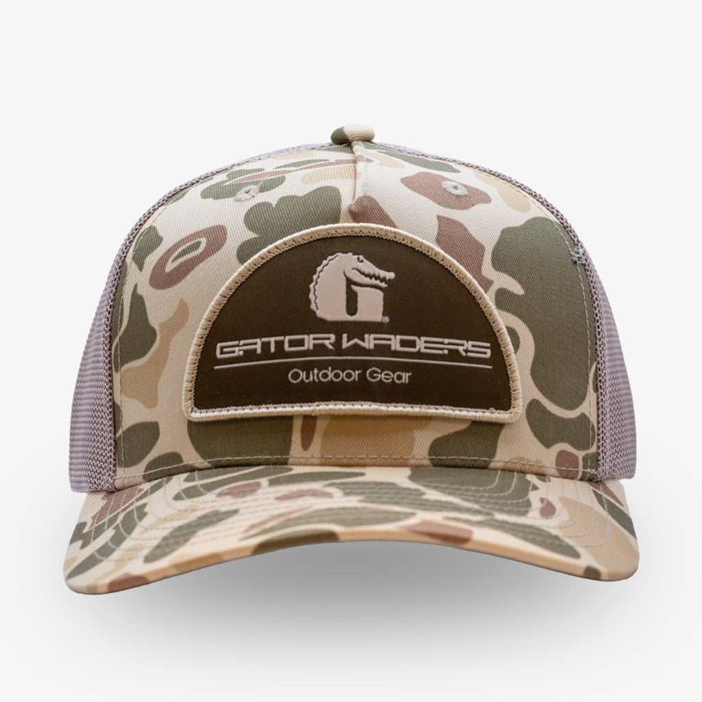Trucker Hat | Outdoor Gear - Old School Camo