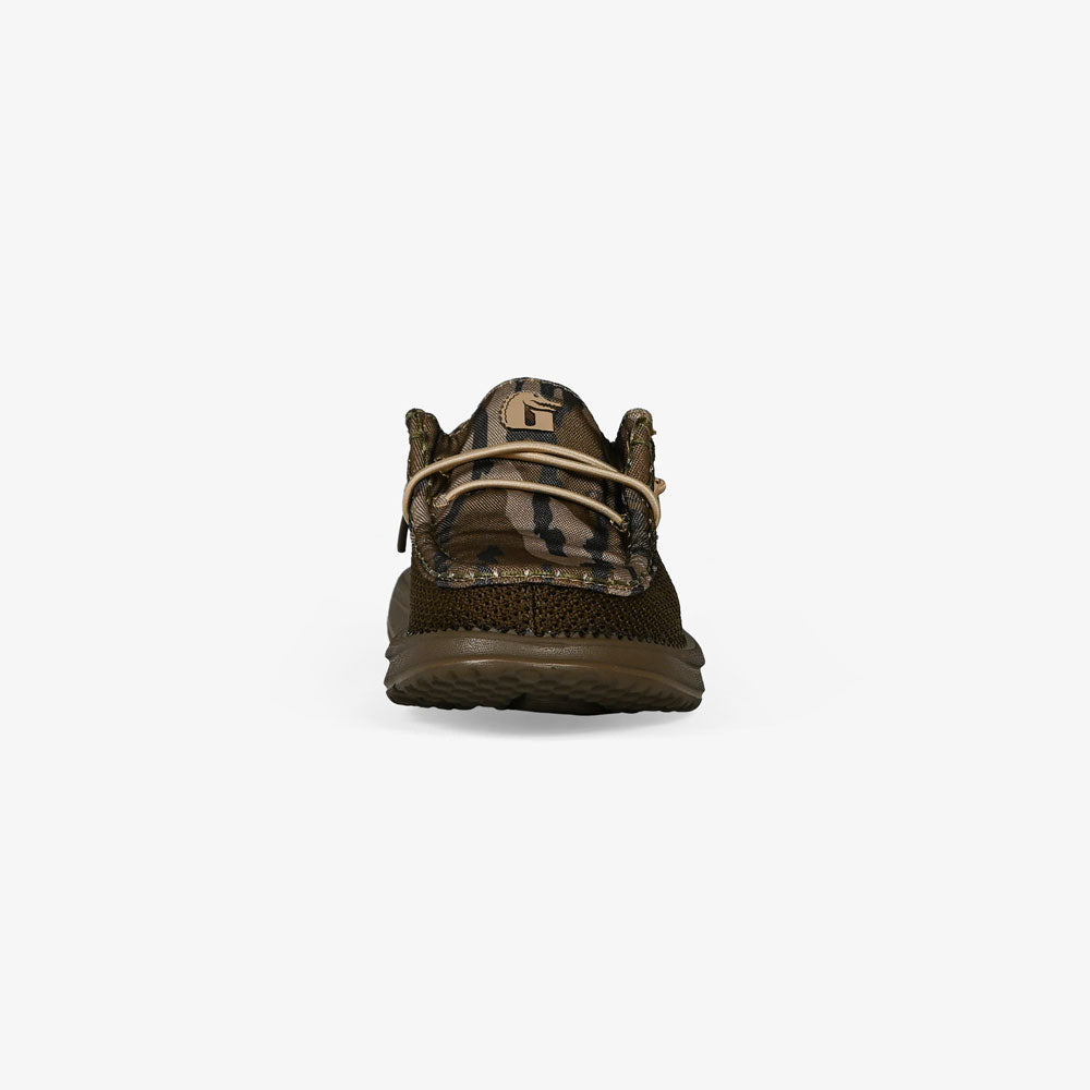 Camp Shoes | Kids - 2-Tone Mossy Oak Original Bottomland