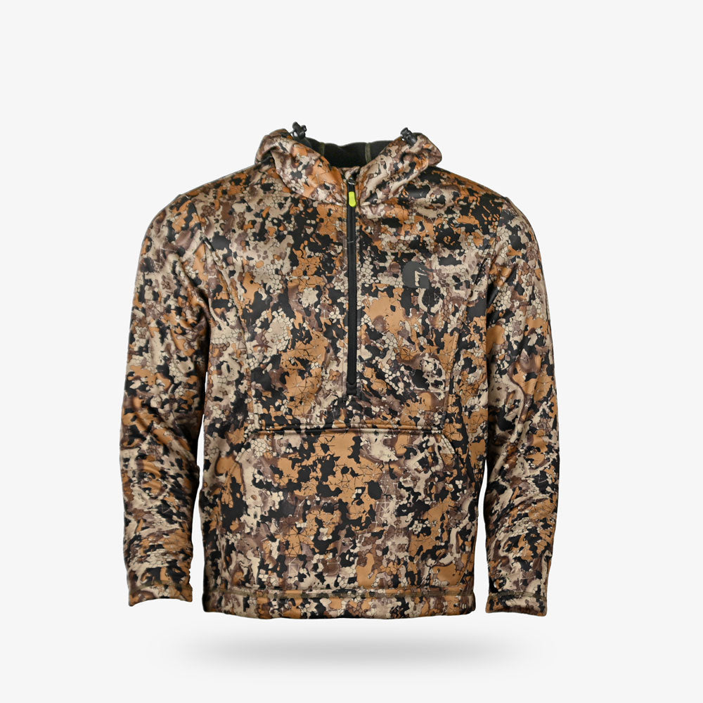 Catahoula 1/2 Zip Hoodie | Mens - 7 Brown