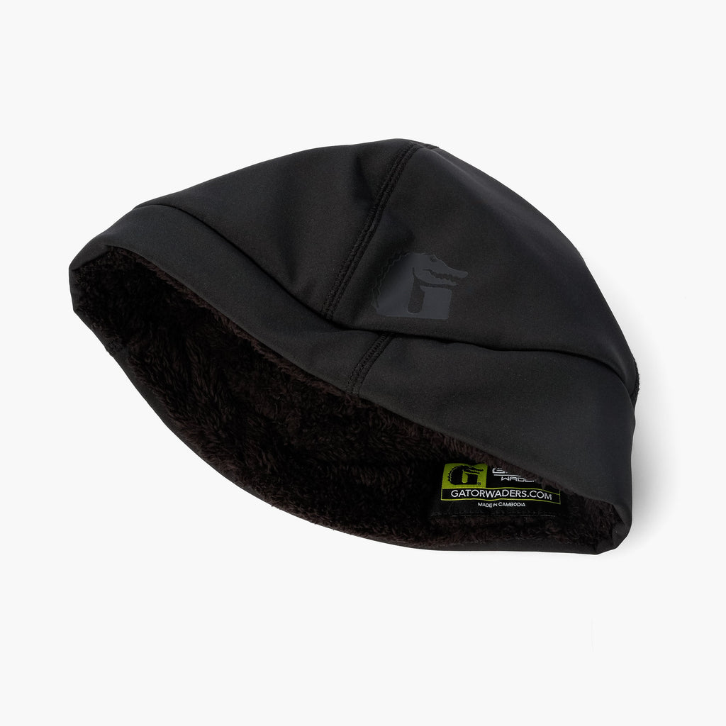 Sherpa Lined Beanie | Black