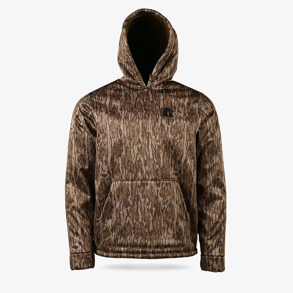 Heavy Weight Sherpa Hoodie | Mens - Mossy Oak Bottomland