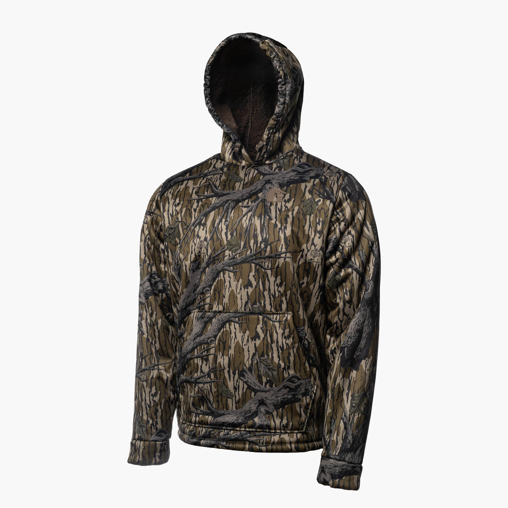 Heavy Weight Sherpa Hoodie | Mens - Mossy Oak Treestand