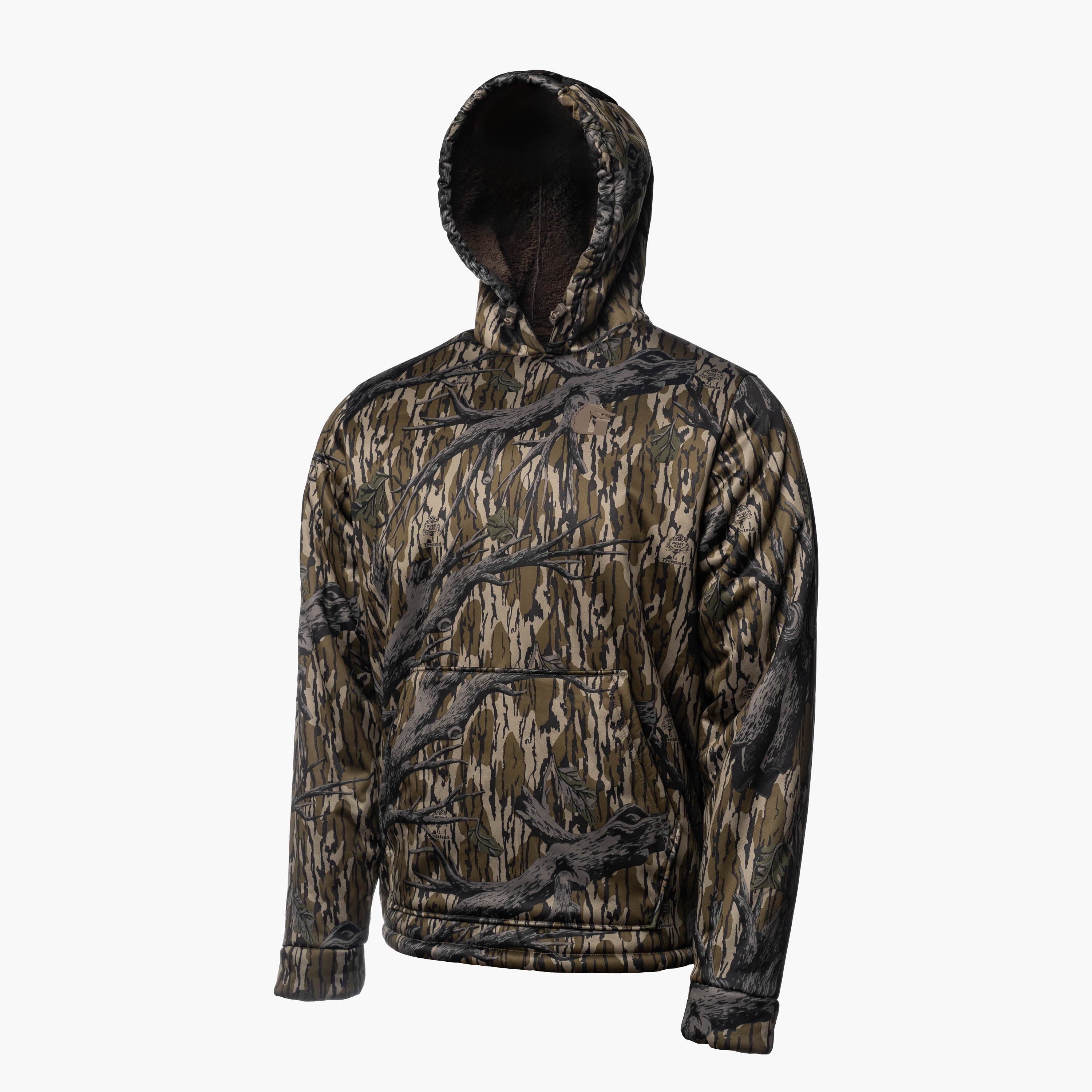 Heavy Weight Sherpa Hoodie | Mens - Mossy Oak Treestand