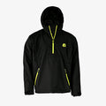 Waterproof 1/2 Zip Bog Hoodie | Mens - Black/Lime