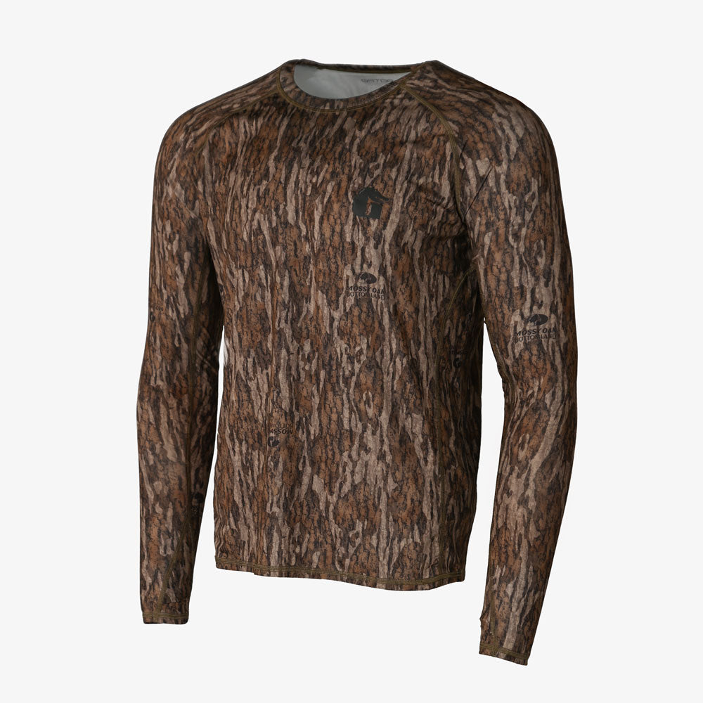 Performance Shirt | Mens - Mossy Oak Bottomland