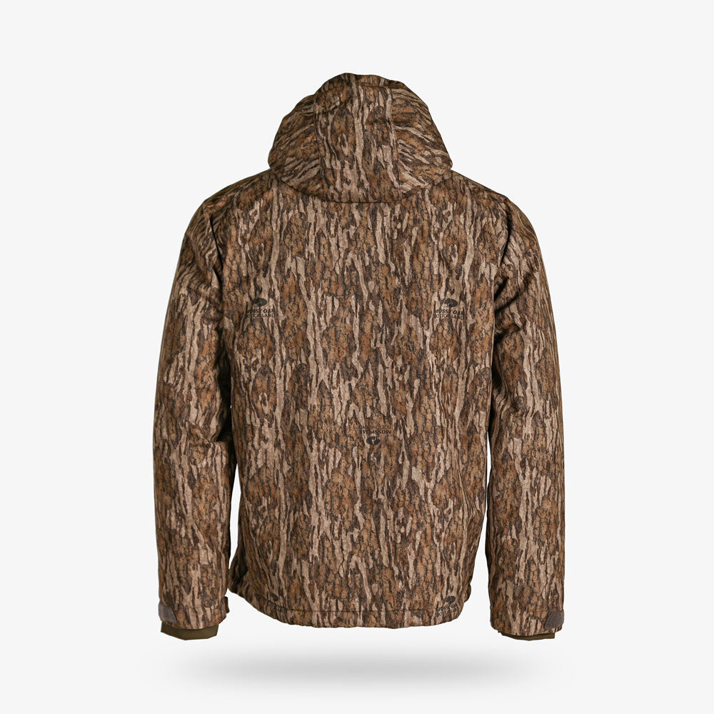 Waterproof Full Zip Bog Hoodie | Mens - Mossy Oak Bottomland