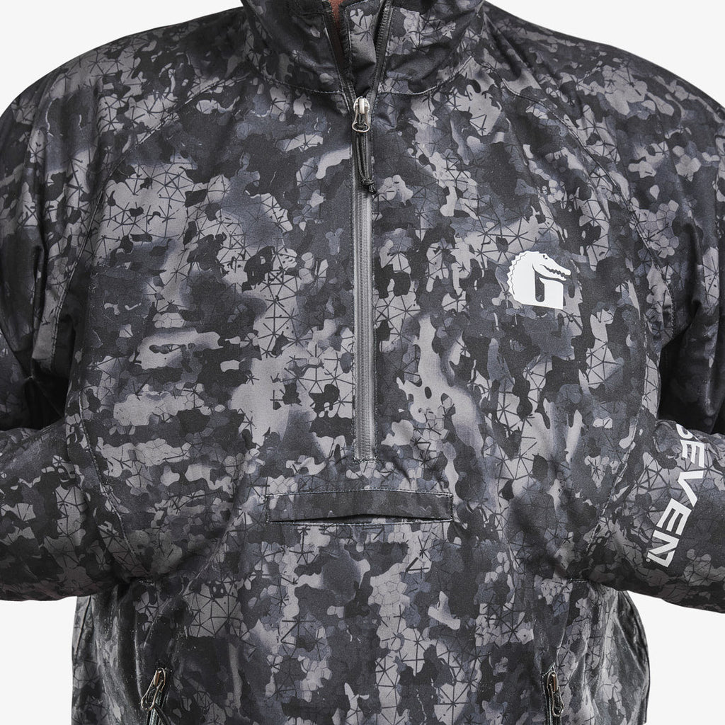Waterproof 1/2 Zip Bog Hoodie | Mens - 7 Black
