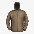 Waterproof Full Zip Bog Hoodie | Mens - Brown