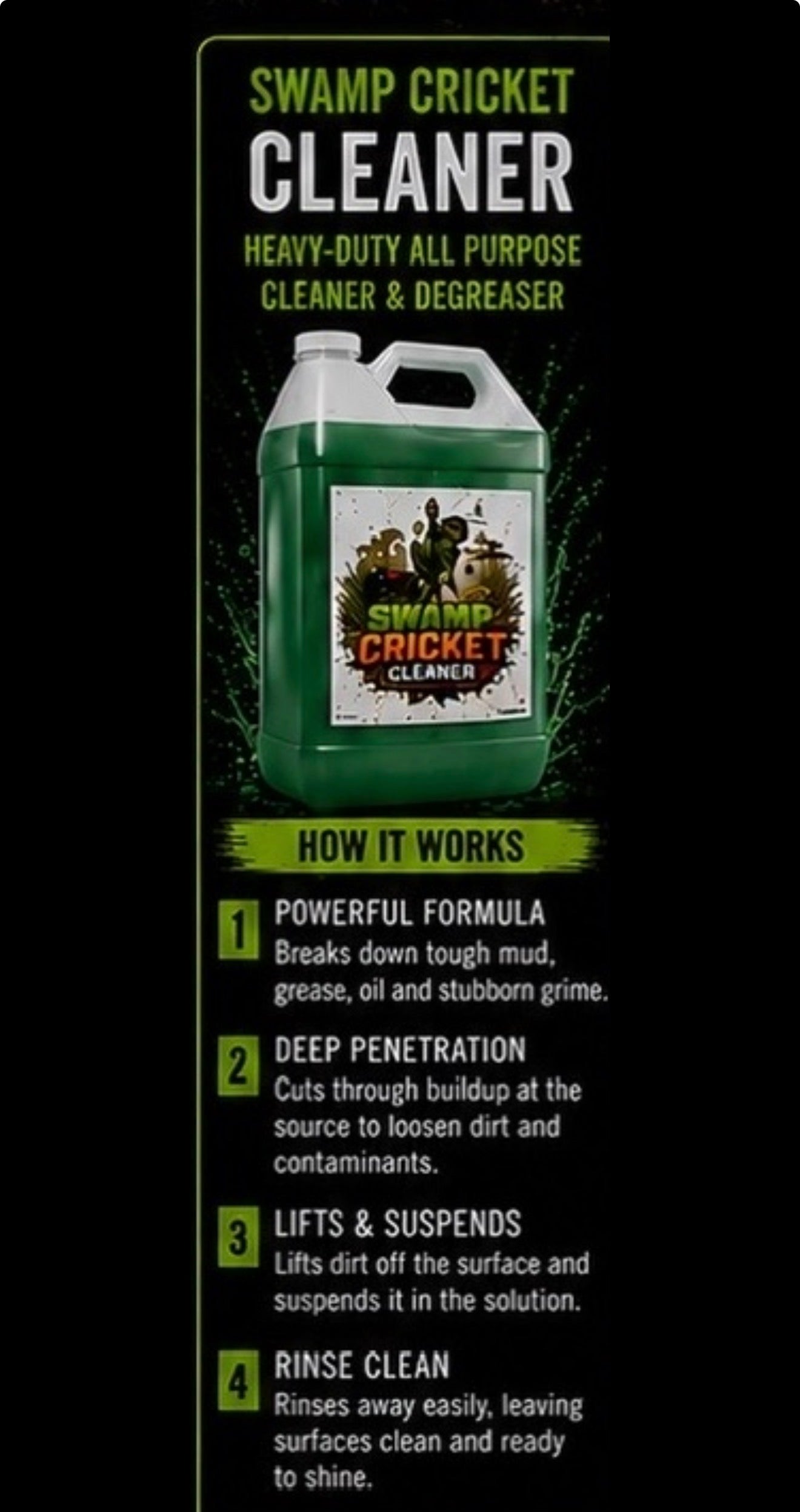 Swamp Cricket Cleaner-1 gallon