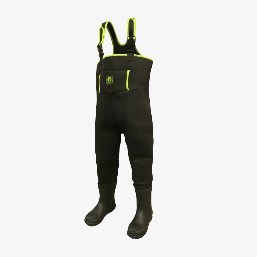 Neoprene Waders | Youth - Lime