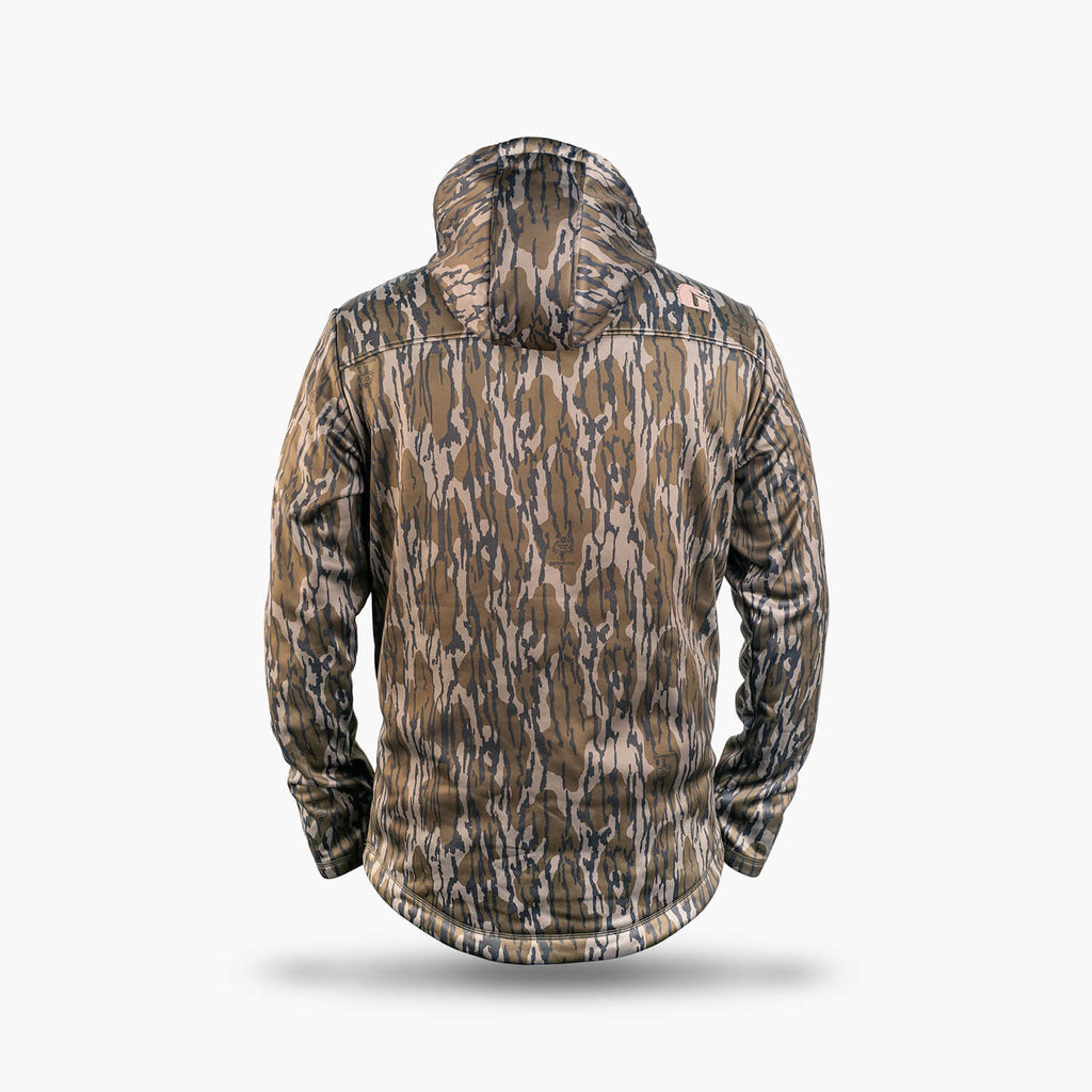 Catahoula 1/2 Zip Hoodie | Mens - Mossy Oak Original Bottomland