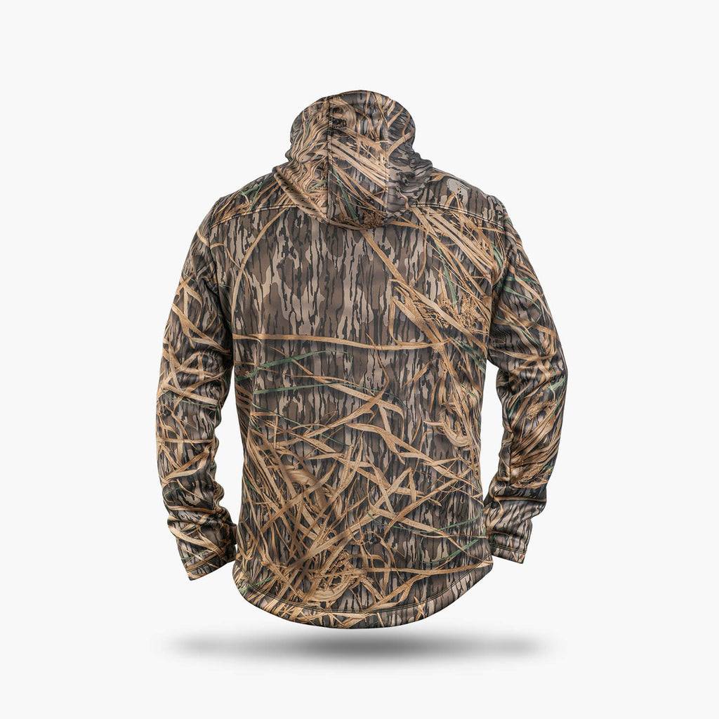 Catahoula 1/2 Zip Hoodie | Mens - Mossy Oak Original Shadowgrass